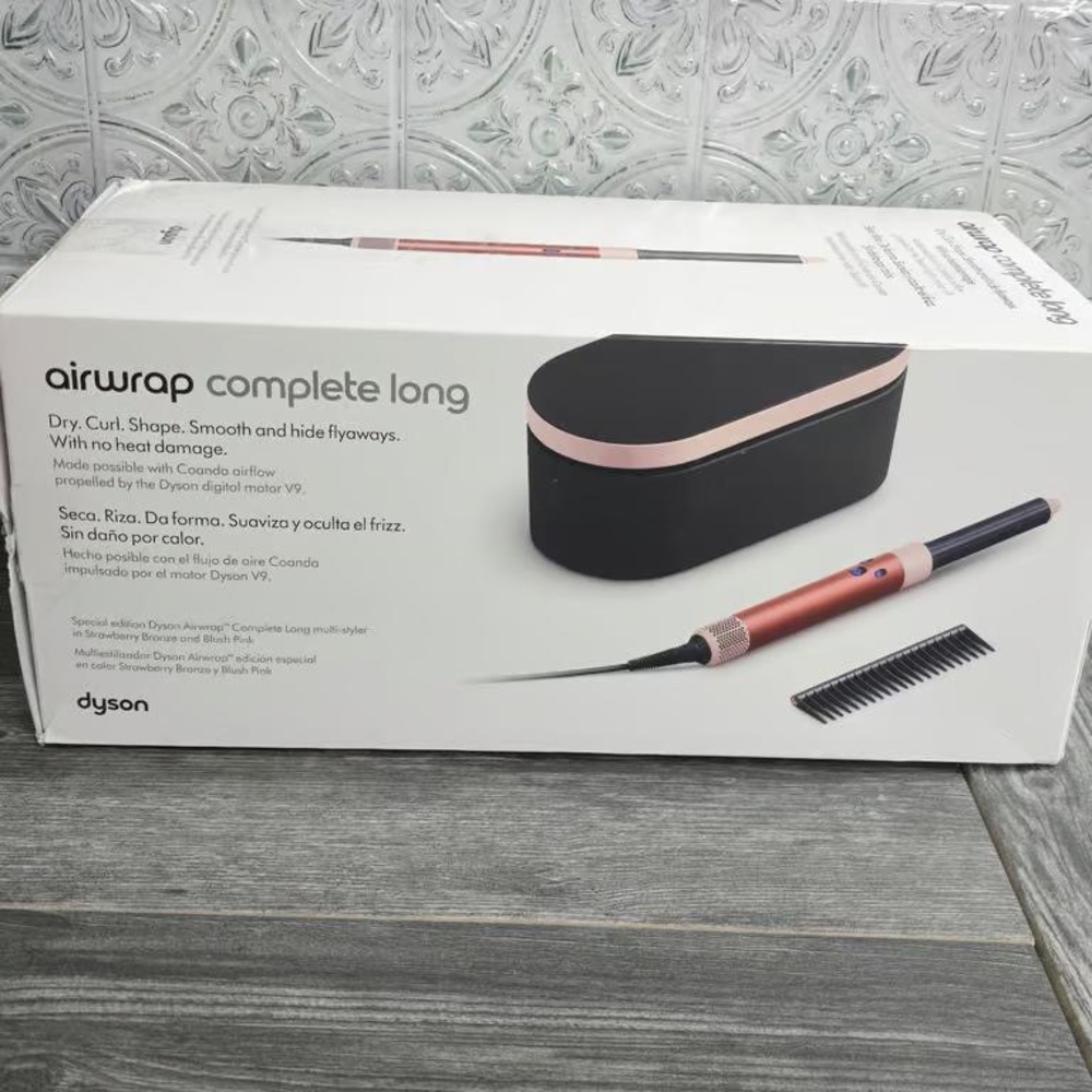 Dyson Airwrap Complete Long Strawberry Bronze Blush Pink